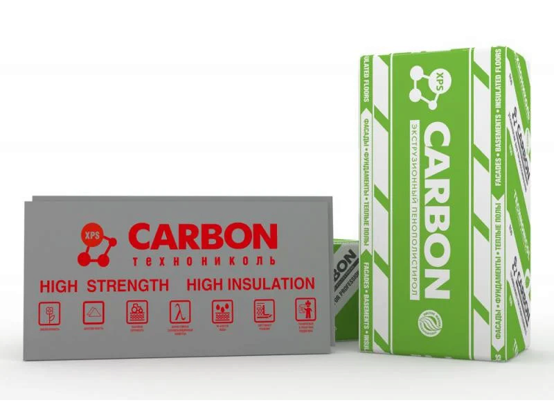 Екструдований пінопласт 3см Carbon Eco